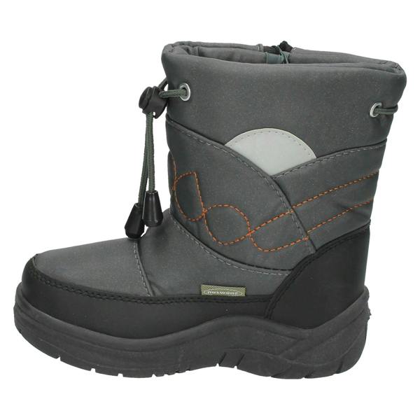 Boys Snow Fun Tie Front Embroidered Design Snow Boots 8.561801A