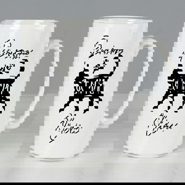 Personalised Memento Company Personalised Pawsome Cat Mum Mug