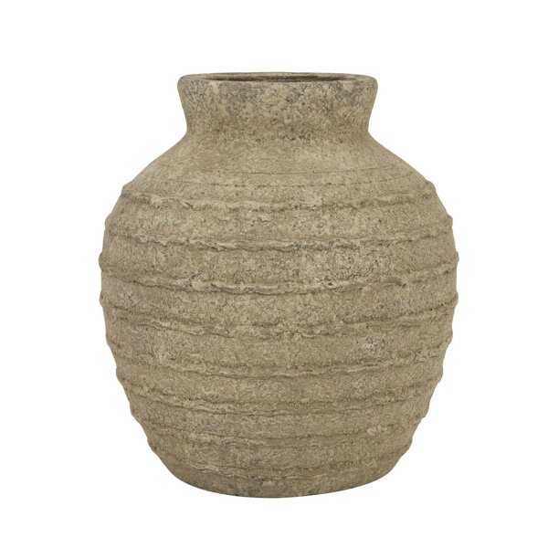 Wyld Haus Starfern Medium Tuscan Grey Stoneware Vase