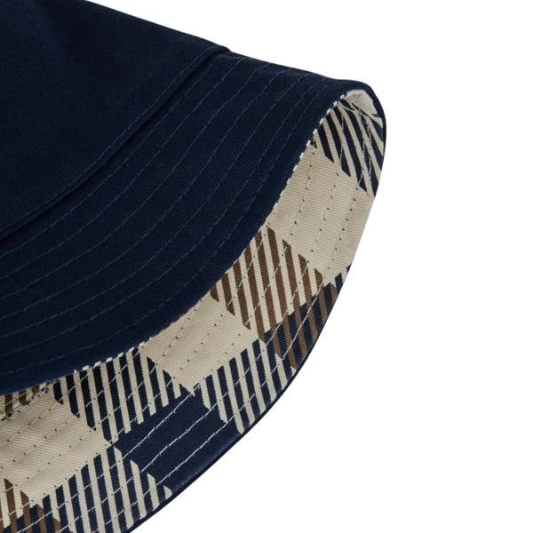 Aquascutum Active COTTON REVERSIBLE BUCKET HAT AA_ICON_CP026 11 Navy Hat Mens S/M