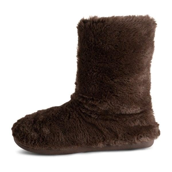 VIVA Polar Women's Memory Foam Zipper Faux Fur Cosy Boots