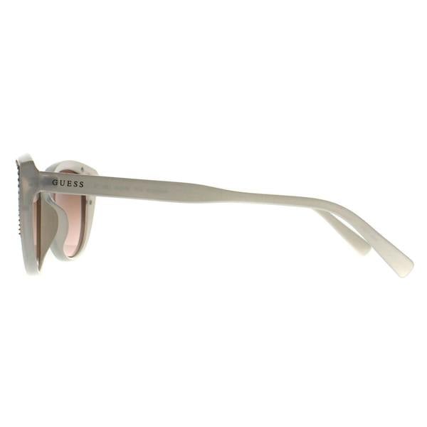 Guess Sunglasses GO00006 21F White Brown Gradient