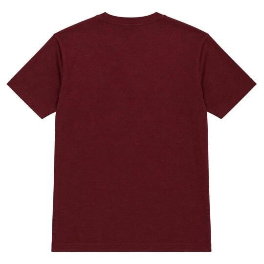 By Lanvin Script Logo Burgundy T-Shirt