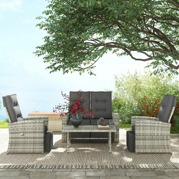Rattan Sofa Set