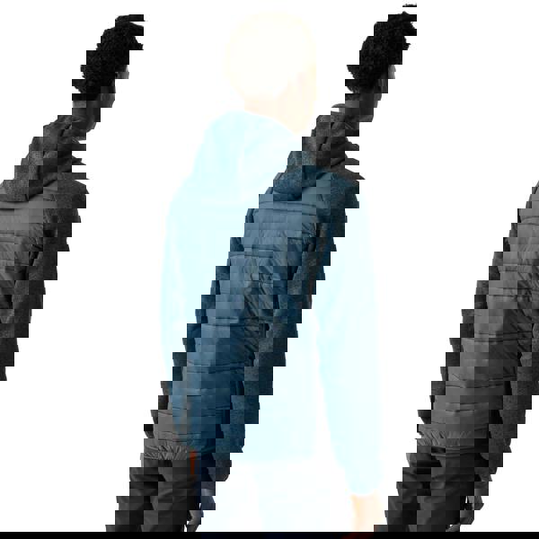 Regatta Mens Newhill Quilted Hybrid Jacket - Moonlight Denim/Navy - 