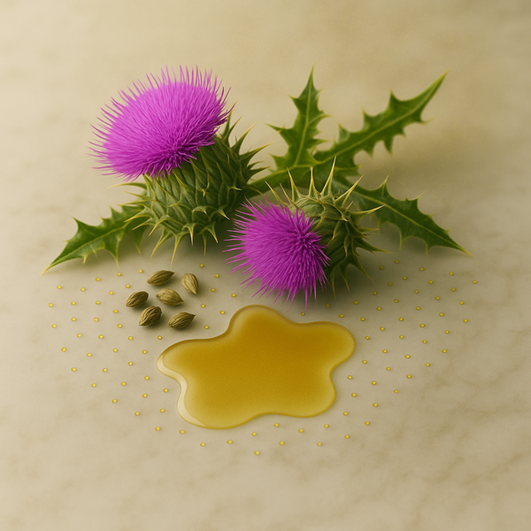 Ol'Vita Milk Thistle Oil | Dietary Supplement | Cold Pressed | Unrefined