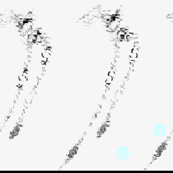 Swarovski Imber Rhodium Plated Blue Crystal Bracelet 5730679