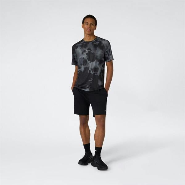 Champion Mens Tie Dye Performance T-Shirt - Black - 