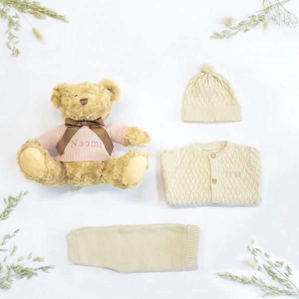 The Baby Gifting Company MY FIRST OUTFIT AND TEDDY