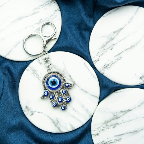 Hamsa Hand Keychain