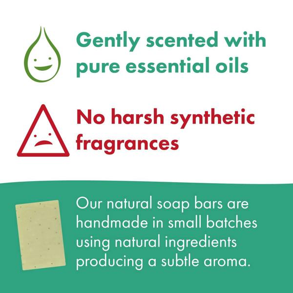 Friendly Soap Trio Gift Set - Peppermint & Poppy Seeds, Rosemary, Aloe Vera