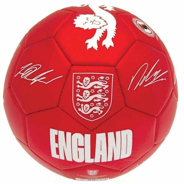 England Phantom Signature Ball Size 5 Deflated, Footballs, Sports, Gift