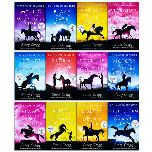 Pony Club Secrets 12 Books Collection Set by Stacy Gregg – Mystic and the Midnight Ride & Horse Adventure Collection