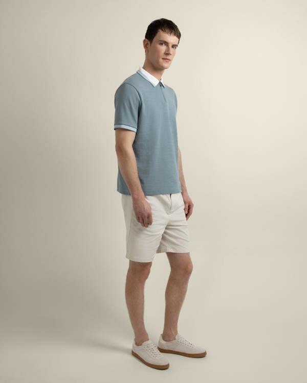 Larsson & Co Nilsson - Contrast Rib Polo Shirt