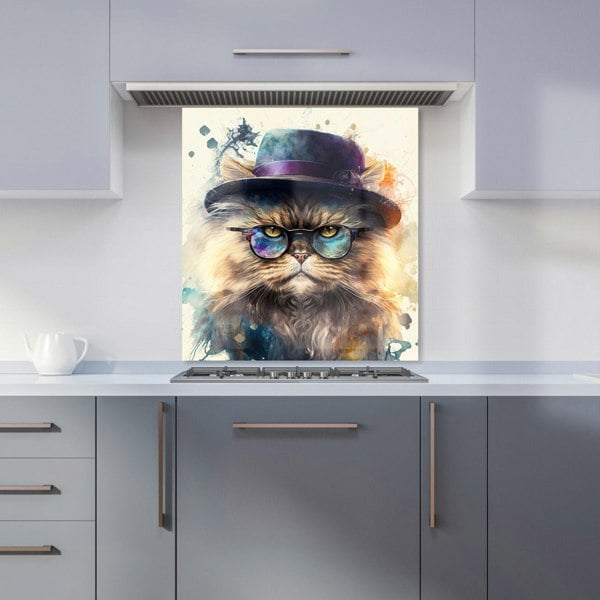 Warren Reed - Designer Persian Cat Splashart Kitchen Splashback