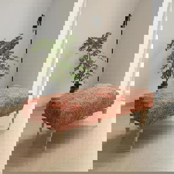 Luxury designer hallway bench with premium high-density foam seating