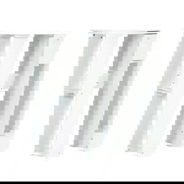 Havendro Computer Desk H Shaped PC Laptop Gaming Table W/ Book Shelves Bookcase UK