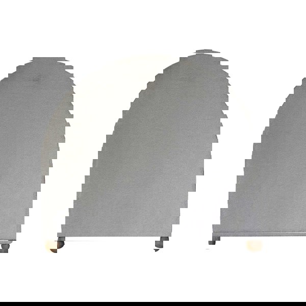 Artisan Furniture Solid Wood Cream Boucle Double Bed