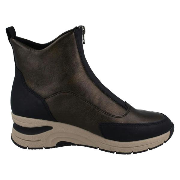 Rieker Ladies Rieker Casual Wedge Ankle Boots N9381