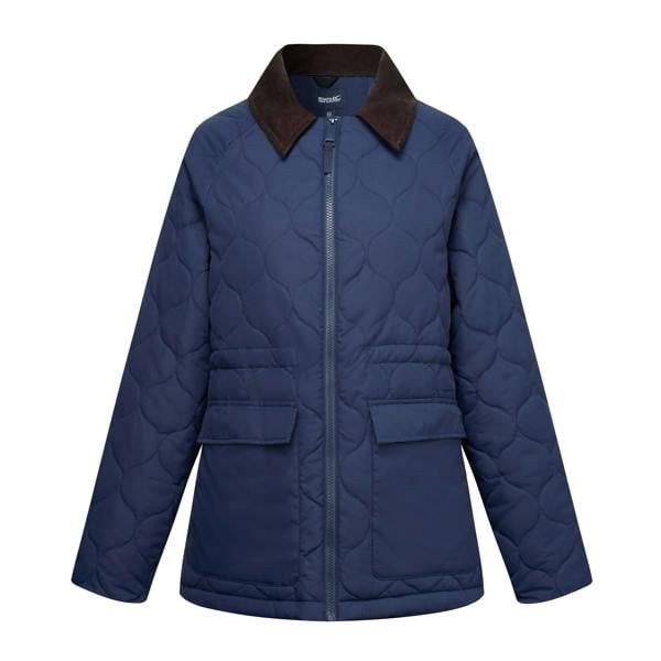 Regatta Womens/Ladies Amira Quilted Padded Jacket - Navy - 