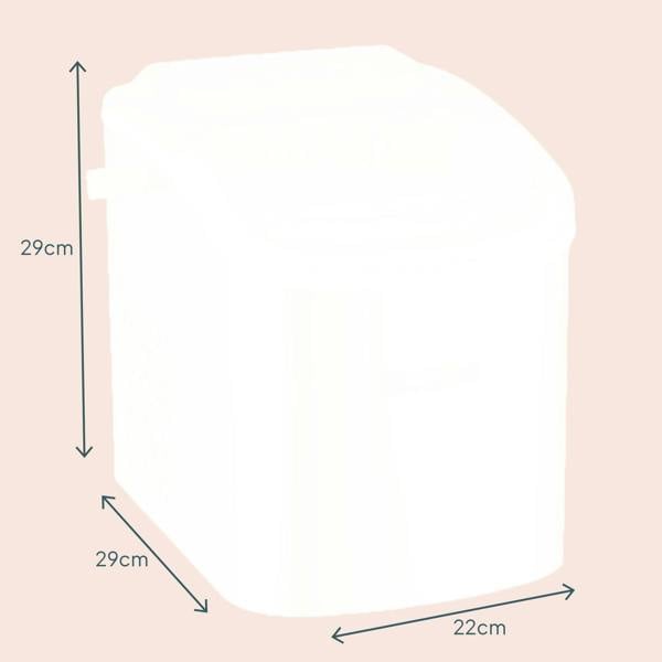 Cooks Professional 1.3L Ice Maker | 12kg / 24h |Copper