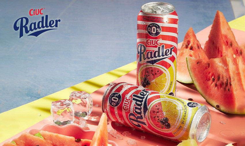 Ciuc Radler Watermelon & Blackcurrant Lager Alcohol Free 4x500ml