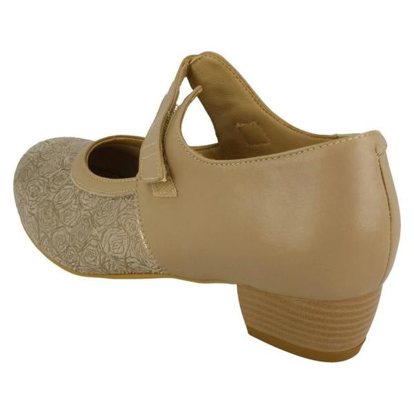 DB Shoes Ladies Easy B Court Shoes With Removable Footbed And Strap Constance