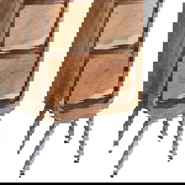 IH Design Aaron Metal & Wood Tallboy Chest