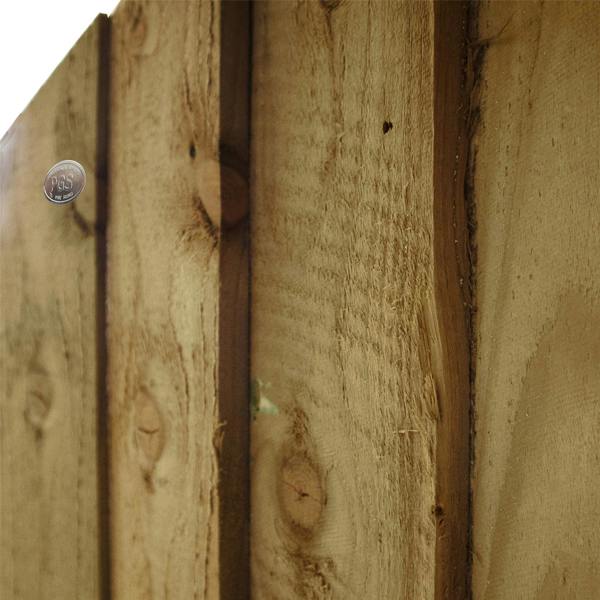 [amazon variation] dome top feather edge fully framed fence panel [6ft x 1ft, 2ft, 3ft, 4ft] 9
