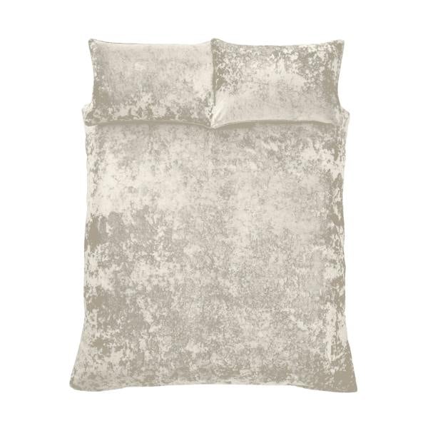 Catherine Lansfield Crushed Velvet Duvet Cover Set
