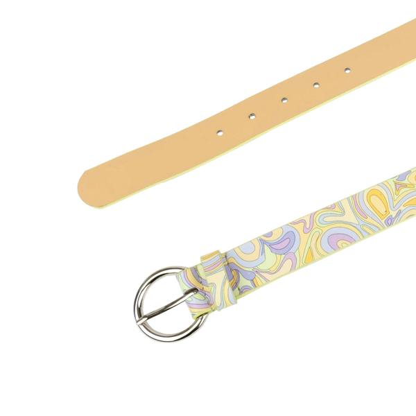 Embassy London Emma - Pastel Paisley - Women's Italian leather belt