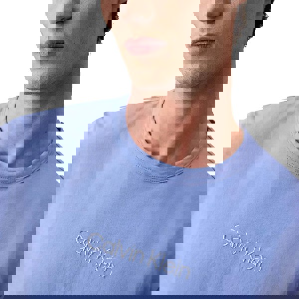 Calvin Klein Cotton Crew T-Shirt Glacier