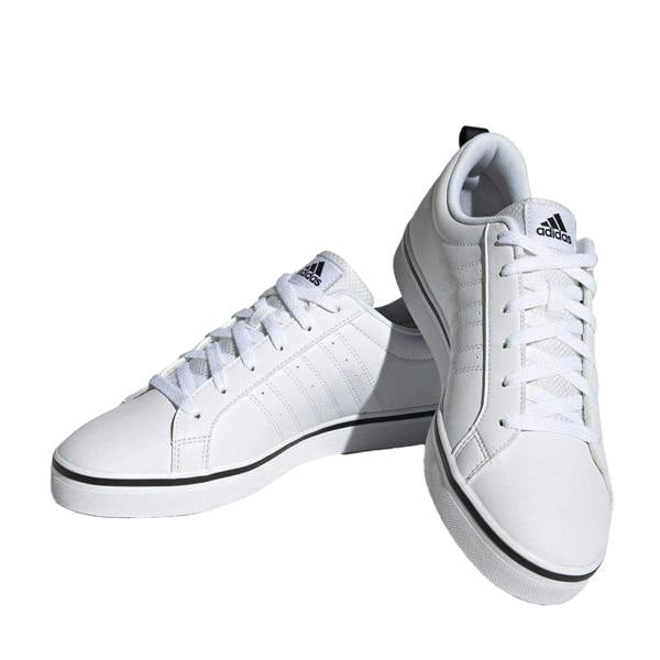 Adidas Mens VS Pace 2.0 3 Stripes Trainers - White/Black - 