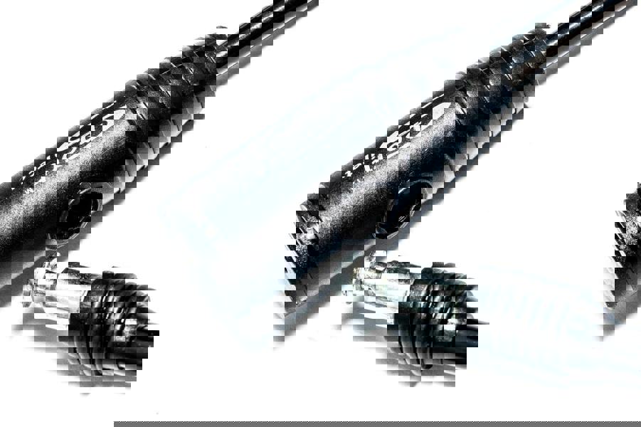 Awe Sport Direct 6mm x 76cm Steel Cable Bike/Bicycle LED Lock With 2 Keys