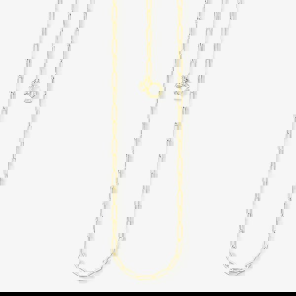 THOMAS SABO Gold Tone Oval Open Link Chain X0254-413-39