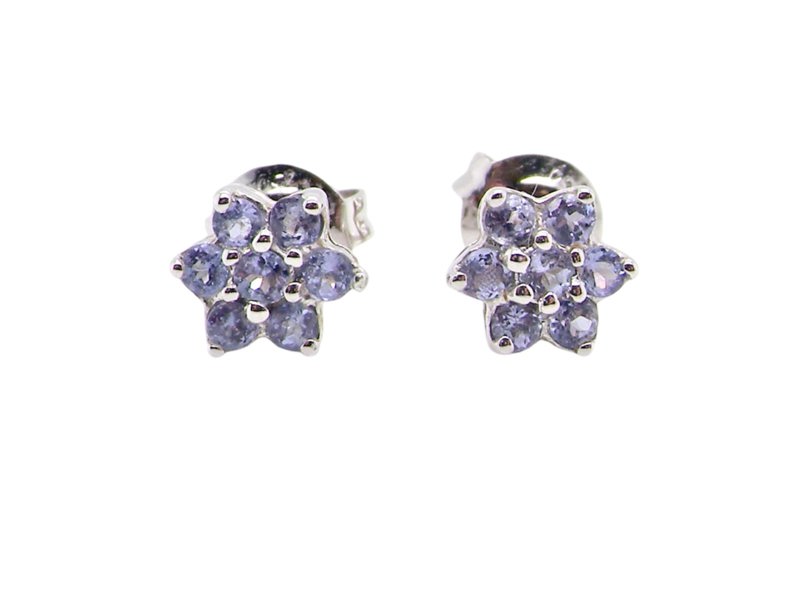 Vintage Tom A pair of Tanzanite earrings