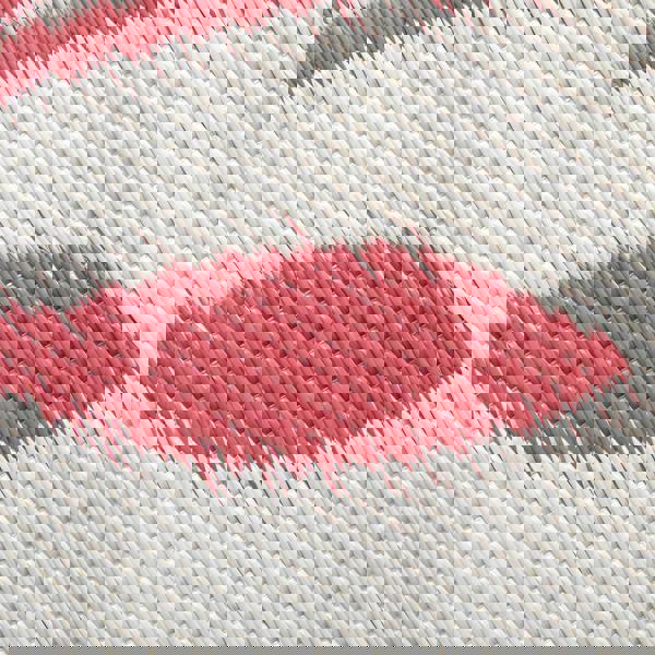 Samuel Alexander 1.5m x 2.1m Red Ochre Leaves Large Outdoor Alfresco Patio Rug Mat