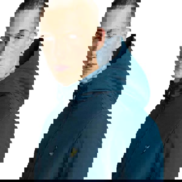 Lyle & Scott Fleece Back Softshell Jkt Blue S