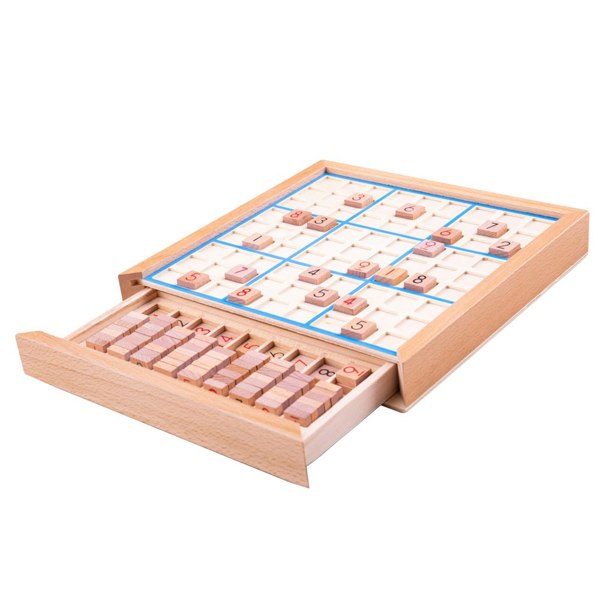 Bigjigs Toys Wooden Sudoku Puzzle Game