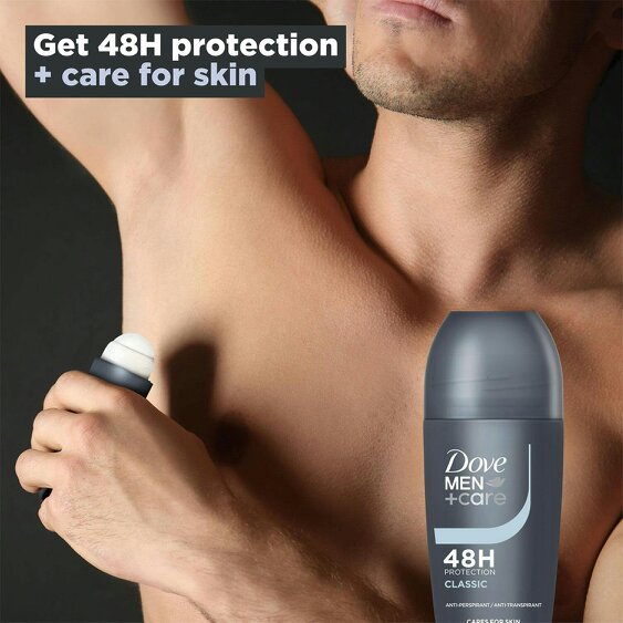 Dove Men+Care Fresh Anti-Perspirant Roll On Classic 18x50ml 48H Sweat Protection