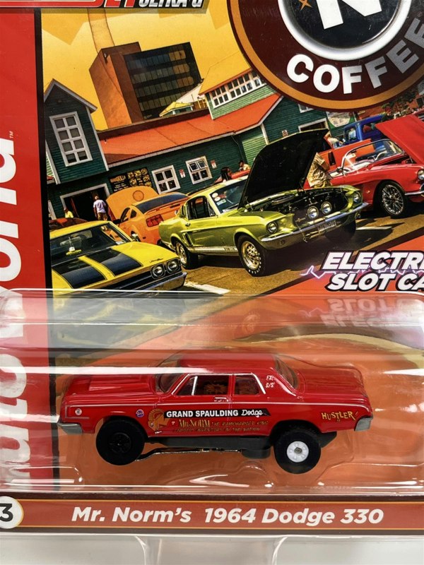 Auto World Slot Cars 1964 Dodge 330 Mr Norm's Thunderjet Ultra G HO Slot Car SC379-3