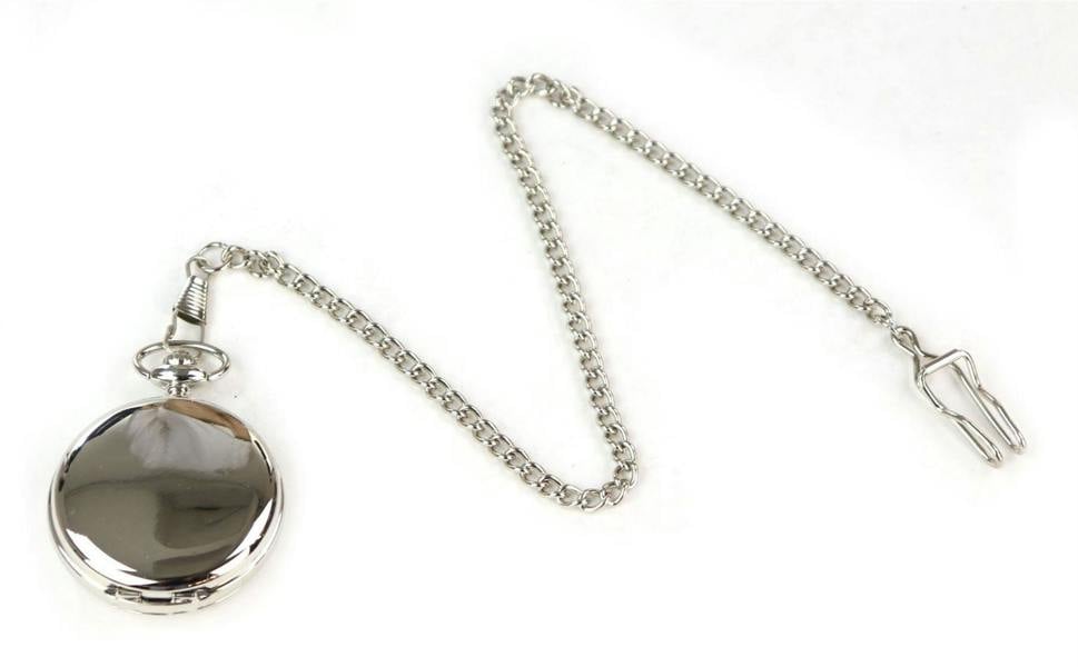 TruClothing Classic Mechanical Pocket Watch Peaky Blinders Vintage Skeleton Automatic