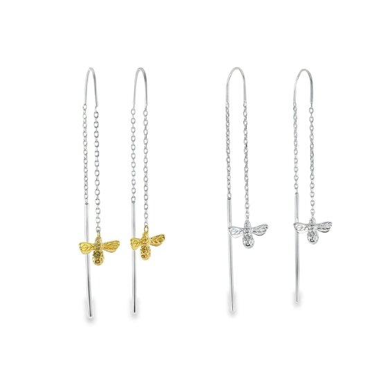Reeves & Reeves Falling Bee Earrings