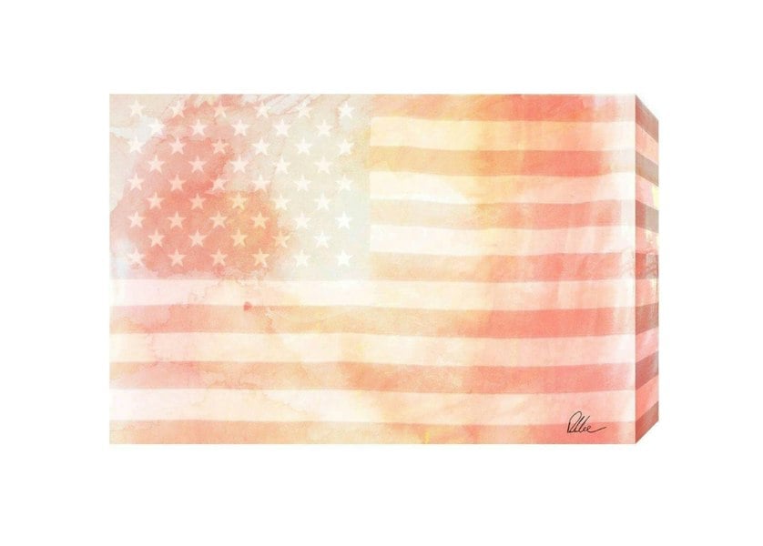 American Flag Subtle - Andrew Lee Home and Living