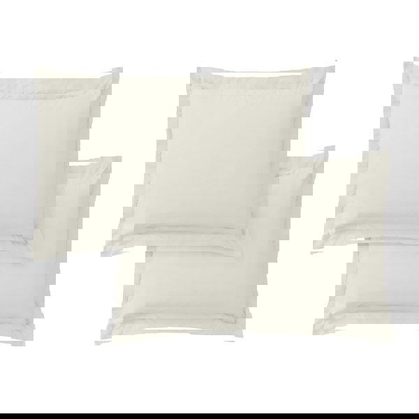 Bianca 200 Thread Count Cotton Percale Oxford Pillowcase Pair
