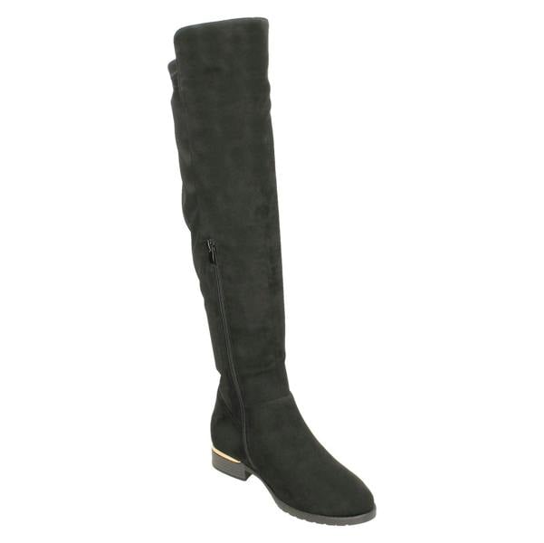 Spot On Ladies Spot On Over The Knee Boots F4446
