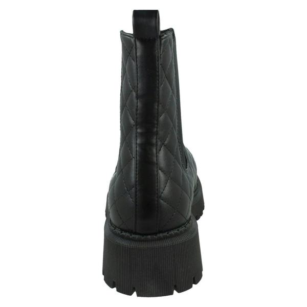 Spot On Ladies Spot On Chunky Ankle Boots F51171