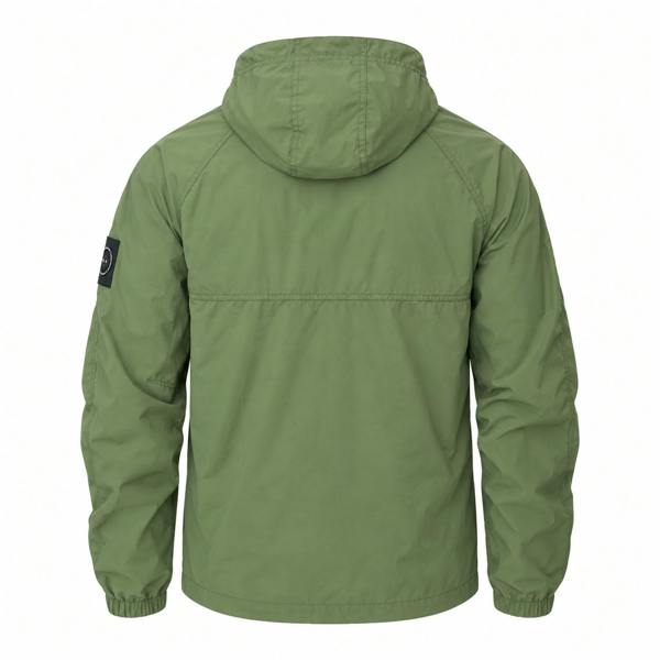 Marshall Artist Sefton 1/4 Zip Jacket Khaki