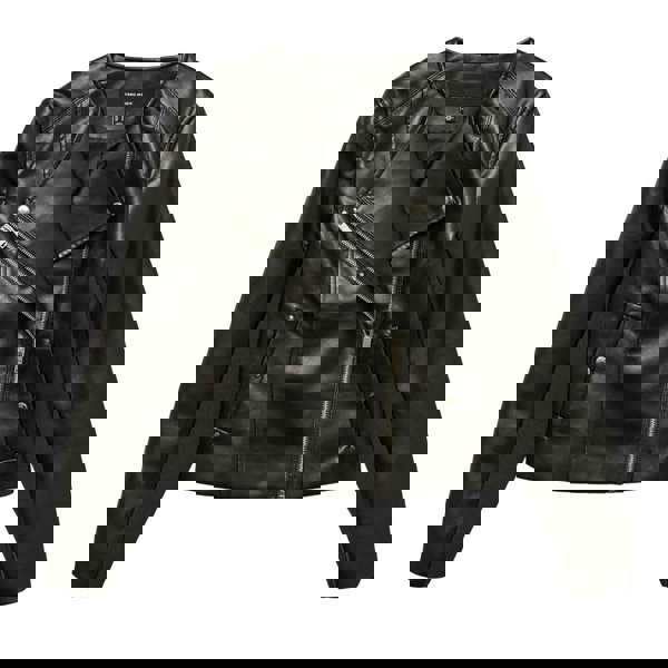 Vero Moda Women's Riley Faux Leather Jacket - Black