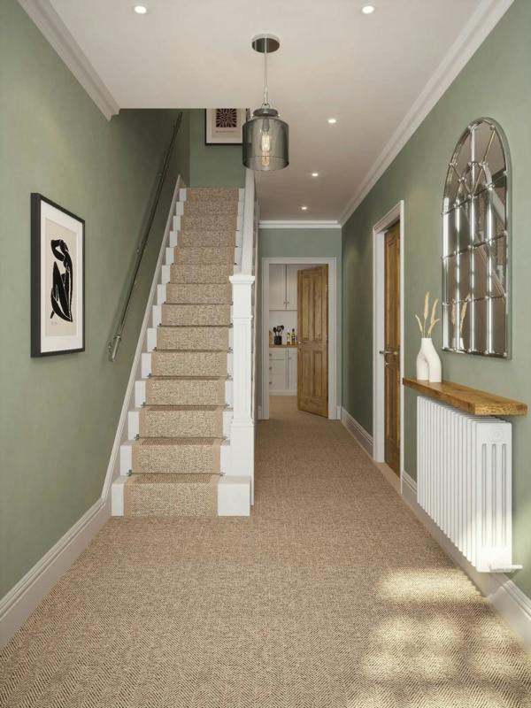 Handrails Direct Radway Chrome Straight Flight Handrail